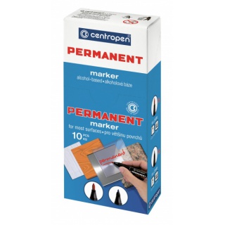MARKER PERMANENTNY CENTROPEN 1MM CZARNY, Podkategoria, Kategoria