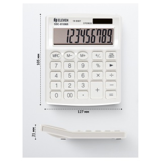 Eleven kalkulator biurowy SDC810NRWHE - biały, Podkategoria, Kategoria