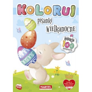 KOLEKCJA KOLORUJ - PISANKI WIELKANOCNE, Wielkanoc, Art. świąteczne i okolicznościowe