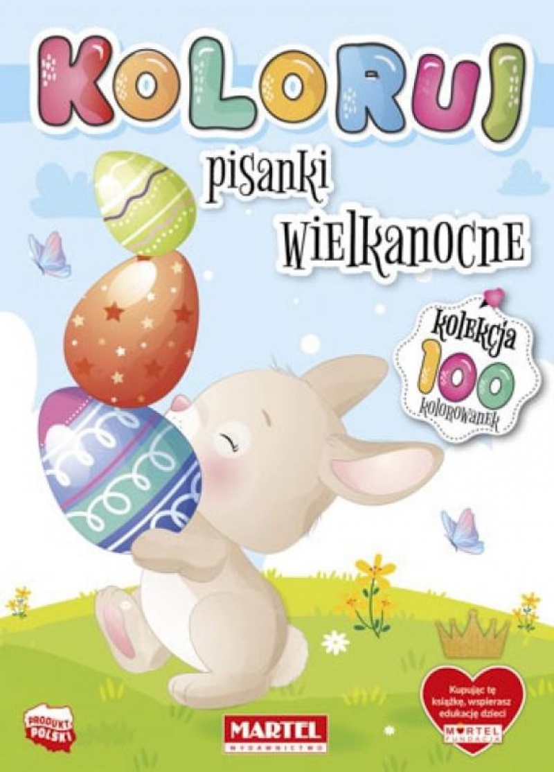 KOLEKCJA KOLORUJ - PISANKI WIELKANOCNE, Wielkanoc, Art. świąteczne i okolicznościowe