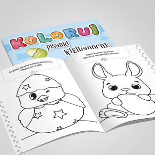 KOLEKCJA KOLORUJ - PISANKI WIELKANOCNE, Wielkanoc, Art. świąteczne i okolicznościowe