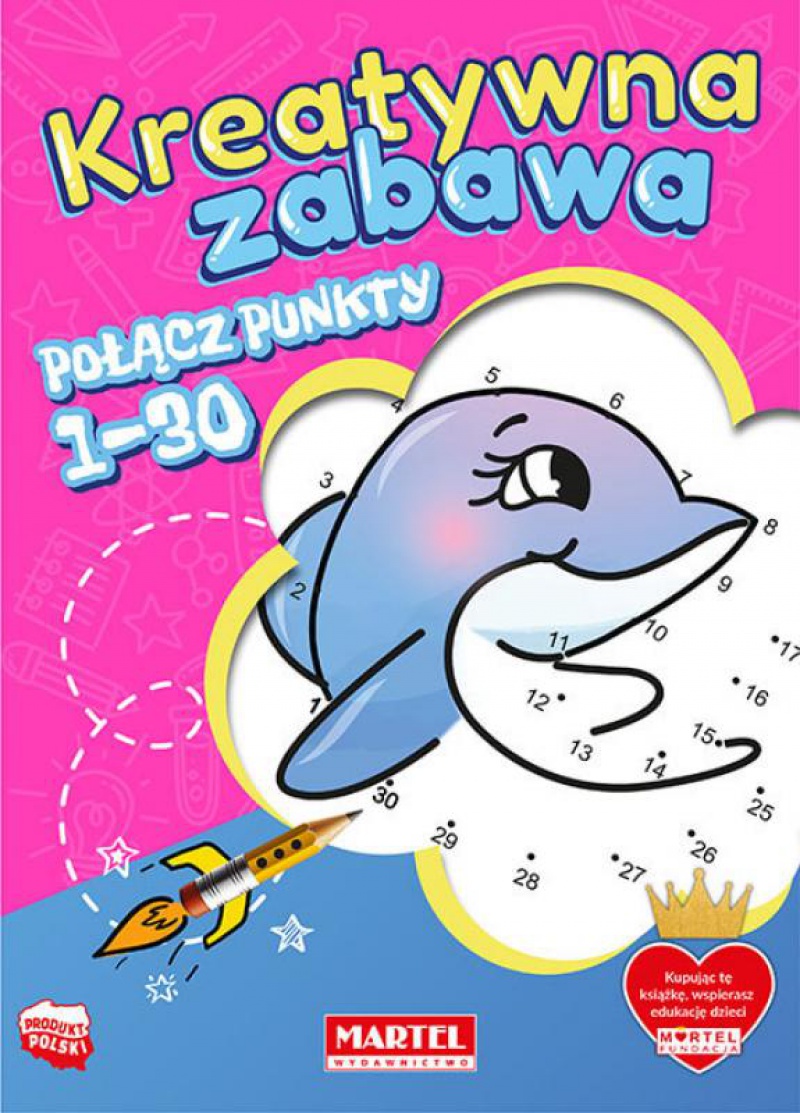 KREATYWNA ZABAWA . POŁĄCZ PUNKTY 1-30, Podkategoria, Kategoria
