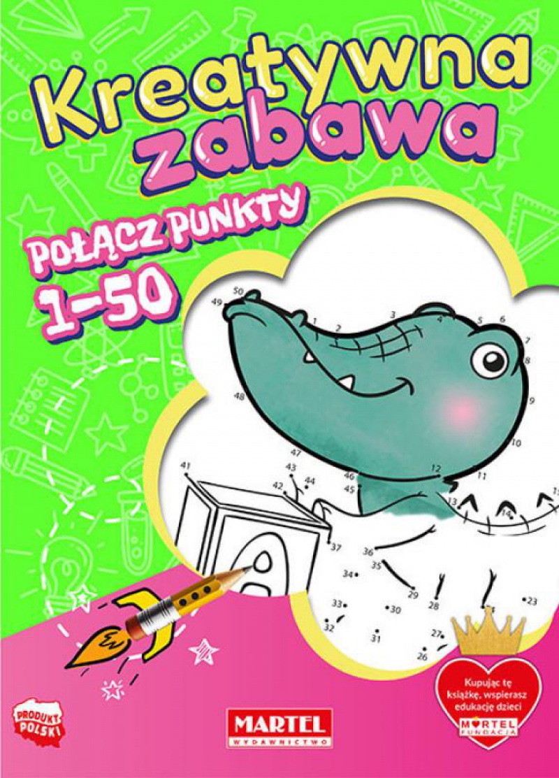 KREATYWNA ZABAWA . POŁĄCZ PUNKTY 1-50, Podkategoria, Kategoria