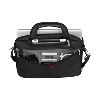 Torba na laptopa WENGER Slimcase, 14", 380x250x10mm, czarna, Torby, teczki i plecaki, Akcesoria komputerowe