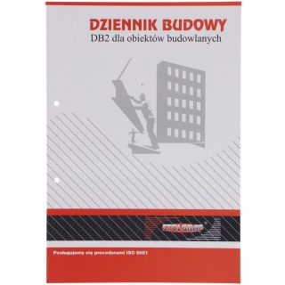 DZIENNIK BUDOWY DB2 DLA OB.BUD., Podkategoria, Kategoria
