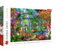 Puzzle 1500 - Tajemniczy ogród !, 1500 elementów, Puzzle