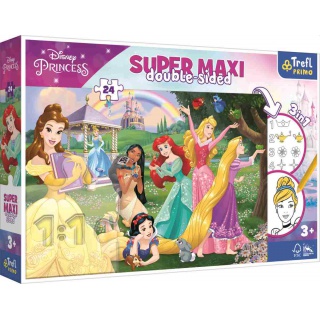 Puzzle 24 SUPER MAXI - Wesołe Księżniczki !, Podkategoria, Kategoria