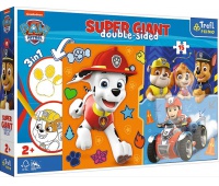 Puzzle 15 GIANT - Poznaj Psi Patrol !, Maxi, Puzzle