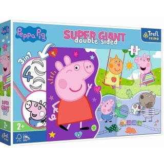 Puzzle 15 GIANT - Poznaj wesołą świnkę Peppę !, Podkategoria, Kategoria