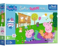 Puzzle 60 XXL Super Shape Zabawy z braciszkiem !, 60 elementów, Puzzle