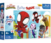 Puzzle 60 XXL Super Shape - Sprytny Spiday !, 60 elementów, Puzzle