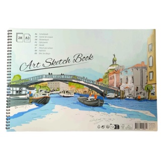 SZKICOWNIK A3 130gr.28k., Bloki, Zeszyty i bloki