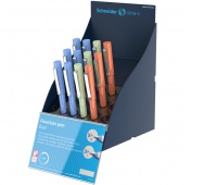 SIS Display Fountain pens SCHNEIDER Base, 12 pcs, color mix