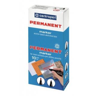 MARKER PERMANENTNY CENTROPEN 1MM NIEBIESKI, Podkategoria, Kategoria
