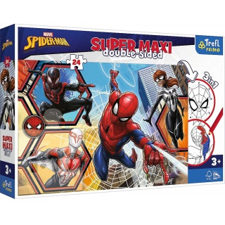 Puzzle 24 SUPER MAXI Spiderman wyrusza do akcji !, Podkategoria, Kategoria