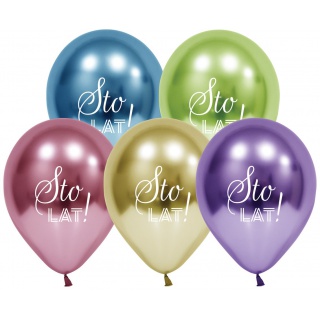 BALONY B&C STO LAT PLATYNOWE 12" 5szt., Podkategoria, Kategoria
