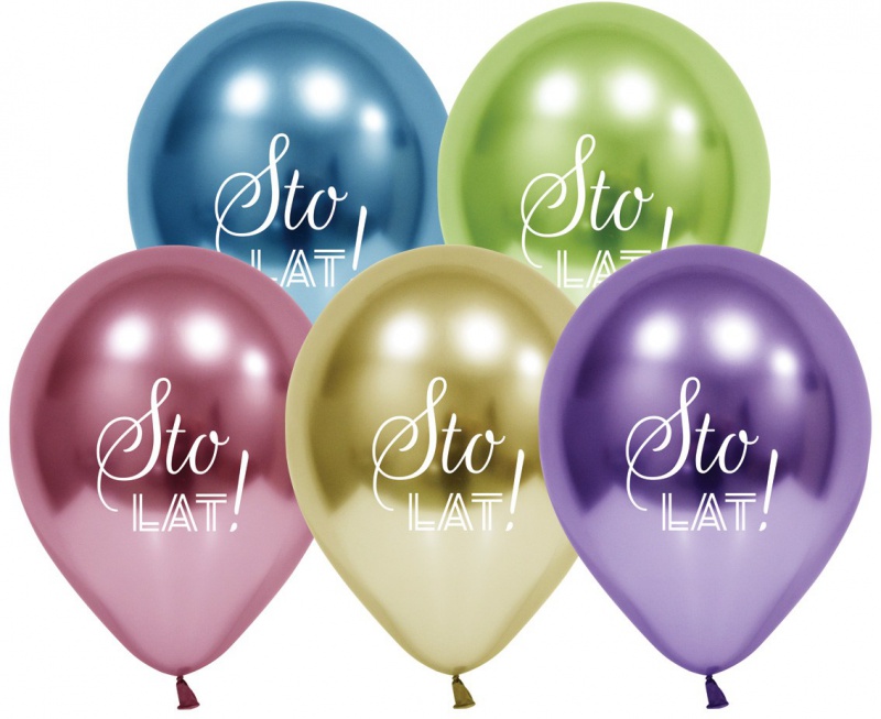 BALONY B&C STO LAT PLATYNOWE 12" 5szt. BALONY B&C STO LAT PLATYNOWE 12" 5szt., Podkategoria, Kategoria