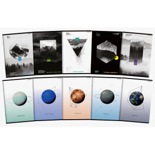 ZESZYT A5 60K.LINIA GEO/PLANET 10szt., Podkategoria, Kategoria