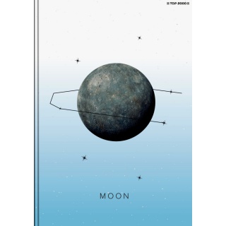 BRULION TW A5 96K.KRATKA GEO/PLANET, Bruliony, Zeszyty i bloki