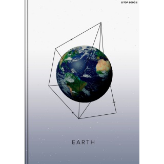 BRULION TW A5 96K.KRATKA GEO/PLANET, Bruliony, Zeszyty i bloki