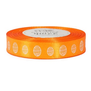 WSTĄŻKA SATYNOWA WIELKANOC JAJKO 15MM/22MB POM., Podkategoria, Kategoria