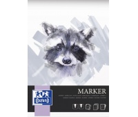 BLOK MARKER OXFORD ARTYSTYCZNY A4 15K.180gr., Bloki, Zeszyty i bloki