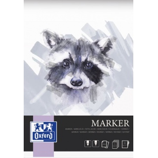 BLOK MARKER OXFORD ARTYSTYCZNY A4 15K.180gr., Bloki, Zeszyty i bloki