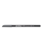 Fine tip pen e-1200 EDDING, 1 mm, silver grey