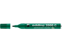 Marker permanentny e-2000c EDDING, 1,5-3mm, zielony, Markery, Artykuły do pisania i korygowania