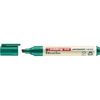 Marker permanentny e-22 EDDING ecoline, 1-5mm, zielony, Markery, Artykuły do pisania i korygowania