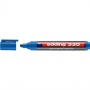 Marker permanentny e-330 EDDING, 1-5 mm, błękitny, Markery, Artykuły do pisania i korygowania