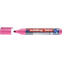 Marker do tablic e-360 EDDING, 1,5-3mm, różowy, Markery, Artykuły do pisania i korygowania