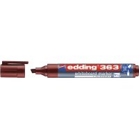 Marker do tablic e-363 EDDING, 1-5mm, brązowy, Markery, Artykuły do pisania i korygowania