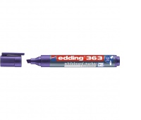 Marker do tablic e-363 EDDING, 1-5mm, fioletowy, Markery, Artykuły do pisania i korygowania