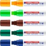 Chalk marker e-4090 EDDING, 4-15 mm, box, 5 pcs, color mix