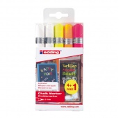 Chalk marker e-4090 EDDING, 2-3mm, 5 pcs, color mix