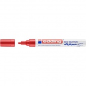 Marker olejowy połyskujący e-750 EDDING, 2-4 mm, czerwony, Markery, Artykuły do pisania i korygowania