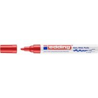 Marker olejowy połyskujący e-750 EDDING, 2-4 mm, czerwony, Markery, Artykuły do pisania i korygowania