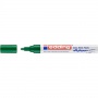 Glossy oil marker e-750 EDDING, 2-4 mm, green