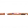 Glossy oil marker e-750 EDDING, 2-4 mm, copper