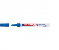 Marker olejowy połyskujący e-751 EDDING, 1-2 mm, niebieski, Markery, Artykuły do pisania i korygowania