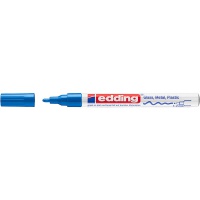 Glossy oil marker e-751 EDDING, 1-2 mm, blue