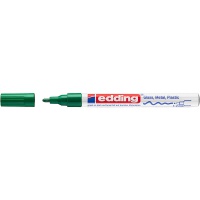 Marker olejowy połyskujący e-751 EDDING, 1-2 mm, zielony, Markery, Artykuły do pisania i korygowania