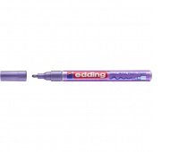 Glossy oil marker e-751 EDDING, 1-2 mm, metallic purple