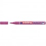 Glossy oil marker e-751 EDDING, 1-2 mm, pink metallic