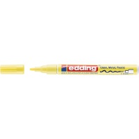 Marker olejowy połyskujący e-751 EDDING, 1-2 mm, żółty pastelowy, Markery, Artykuły do pisania i korygowania