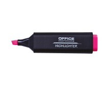 Fluorescent highlighter OFFICE PRODUCTS, 1-5mm (line), pendant, pink