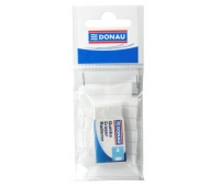 Universal eraser DONAU, 41x21x11mm, suspension, white