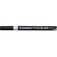 Oil Marker DONAU, 2,2mm, hanger, white