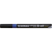 Marker olejowy DONAU, 2,2mm, zawieszka, niebieski, Markery, Artykuły do pisania i korygowania